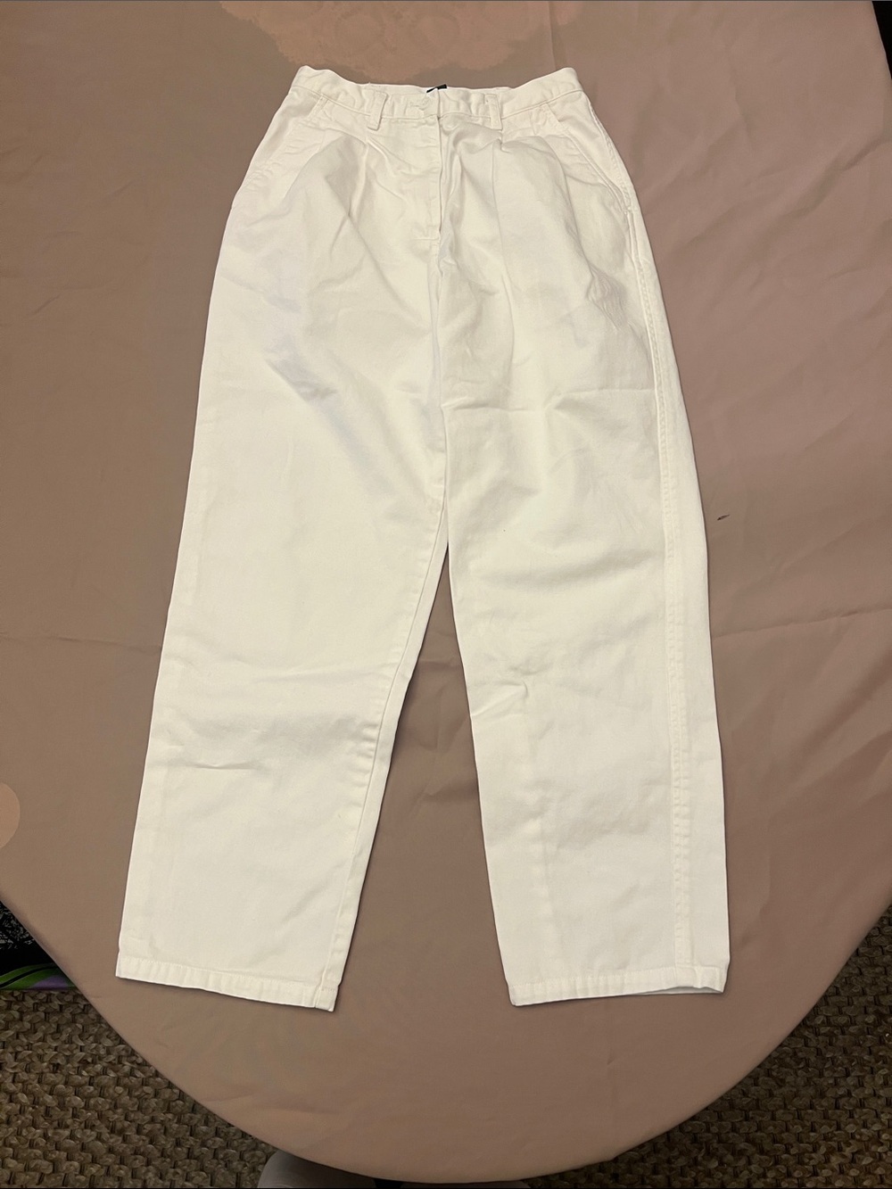 Lauren Ralph Lauren Off-White Cotton Chinos